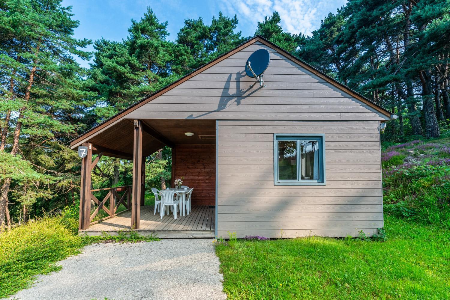 Camping De La Vernhe Saint-Amans-des-Cots Exterior photo